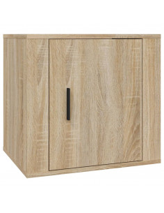 Comodino Rovere Sonoma 50x39x47 cm 2