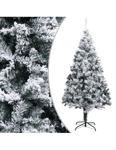 Albero di Natale Artificiale con Neve Verde 300 cm PVC