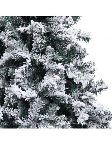 Albero di Natale Artificiale con Neve Verde 300 cm PVC