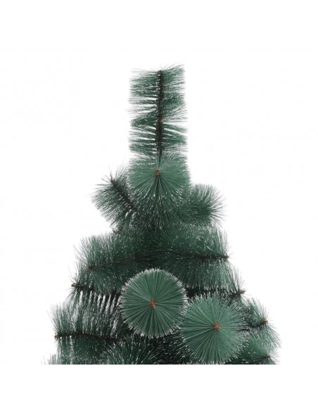 Albero di Natale Artificiale con Supporto Verde 210 cm PET