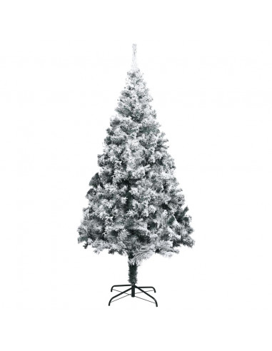 Albero Natale Artificiale con Neve Verde 400 cm in PVC