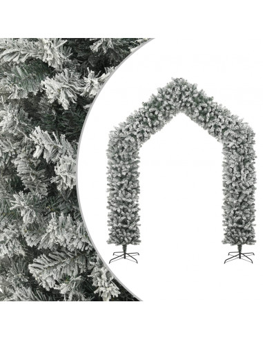 Albero di Natale ad Arco Innevato 270 cm