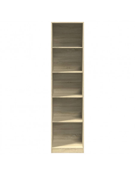Armadio Rovere Sonoma 50x50x200 cm in Legno Multistrato