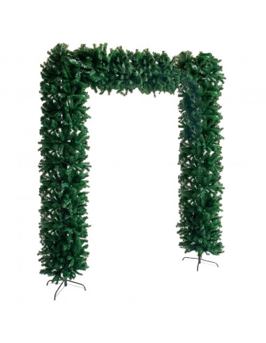 Arco ad Albero di Natale Verde 240 cm
