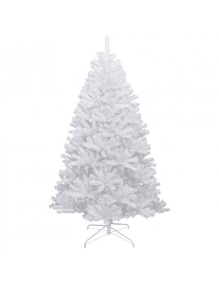 Albero Natale Artificiale Incernierato con Neve Fioccata 150 cm