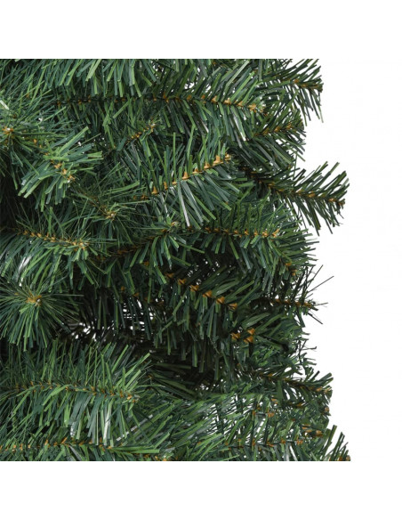 Albero di Natale Sottile con Base 300 cm in PVC