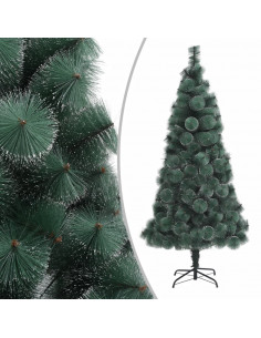 Albero di Natale Artificiale con Supporto Verde 150 cm PET 2