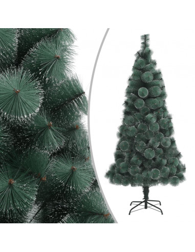 Albero di Natale Artificiale con Supporto Verde 180 cm PET