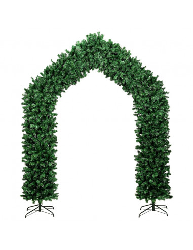 Albero di Natale ad Arco Verde 270 cm