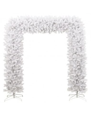 Albero di Natale ad Arco Bianco 240 cm