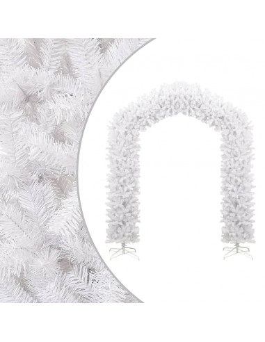 Albero di Natale ad Arco Bianco 270 cm