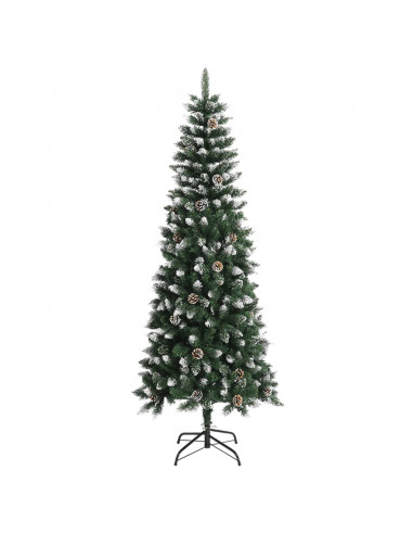 Albero di Natale Artificiale con Base Verde 240 cm PVC