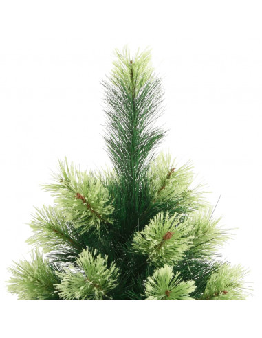 Albero di Natale Artificiale Incernierato con Base 240 cm