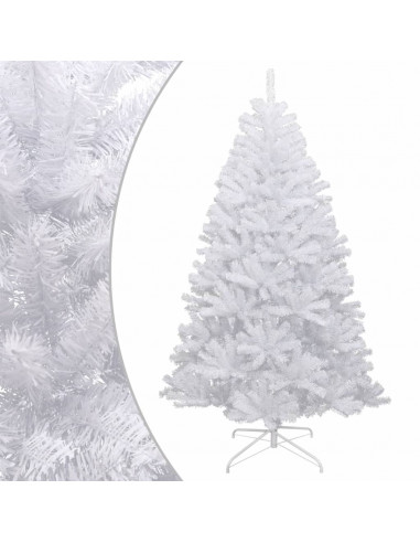 Albero Natale Artificiale Incernierato con Neve Fioccata 180 cm