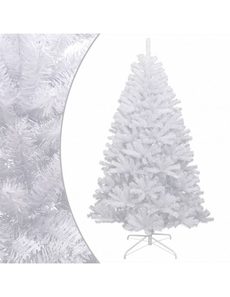 Albero Natale Artificiale Incernierato con Neve Fioccata 180 cm