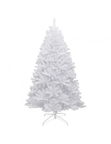 Albero Natale Artificiale Incernierato con Neve Fioccata 180 cm