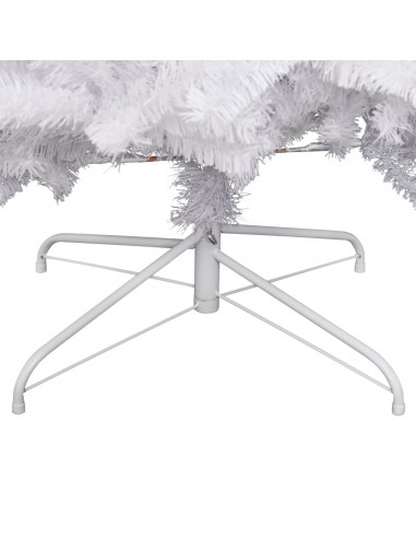 Albero Natale Artificiale Incernierato con Neve Fioccata 180 cm