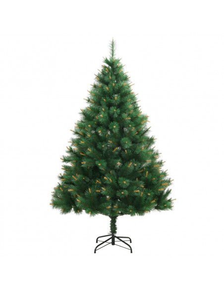 Albero di Natale Artificiale Incernierato con Base 240 cm