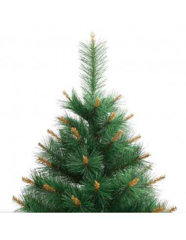 Albero di Natale Artificiale Incernierato con Base 240 cm