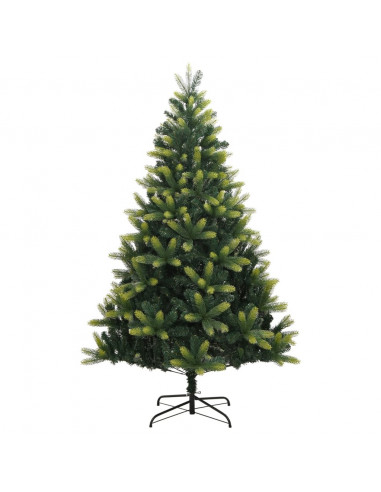 Albero di Natale Artificiale Incernierato con Base 120 cm