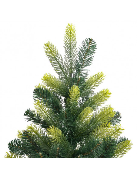 Albero di Natale Artificiale Incernierato con Base 120 cm