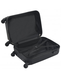 Trolley a Custodia Rigida Nero ABS