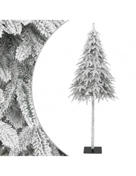 Albero di Natale Artificiale con Neve Fioccata 210 cm