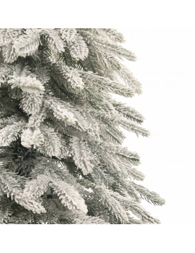 Albero di Natale Artificiale con Neve Fioccata 210 cm