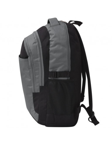 Zaino da Scuola 40 L Nero e Grigio