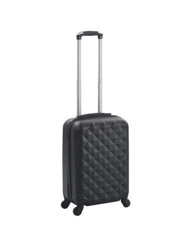 Trolley a Custodia Rigida Nero ABS