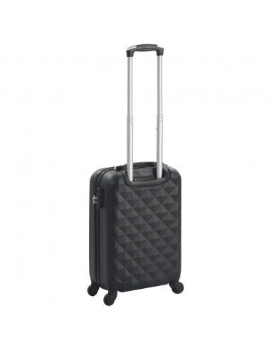 Trolley a Custodia Rigida Nero ABS