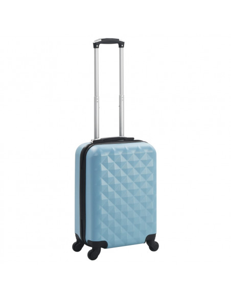 Trolley a Custodia Rigida Blu ABS