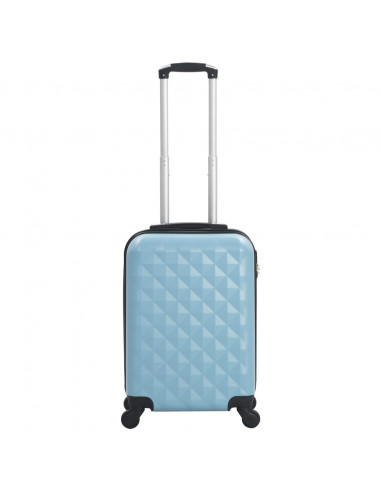 Trolley a Custodia Rigida Blu ABS
