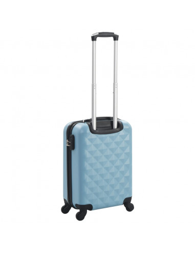 Trolley a Custodia Rigida Blu ABS