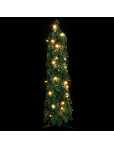 Albero di Natale Artificiale Preilluminato con 30 LED 60 cm