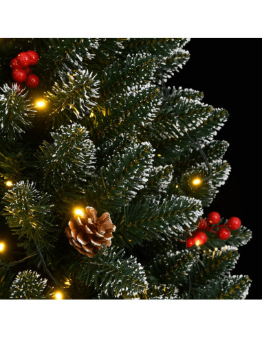 Albero Natale Artificiale con 150 LED 150 cm