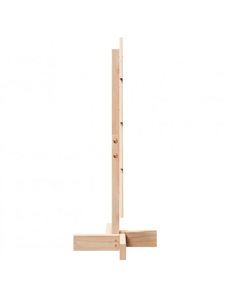Albero di Natale Decorativo in Legno 70 cm in Legno Massello