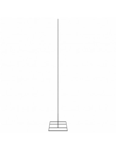 Albero di Natale Decorativo in Metallo Nero 210 cm