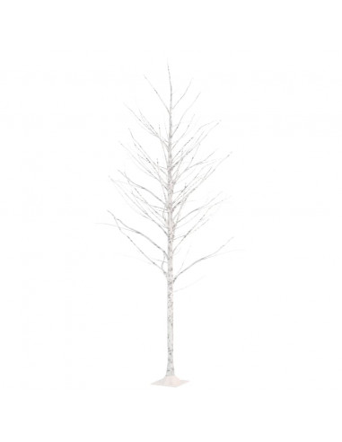Betulla con LED Bianco Caldo 240 LED 300 cm