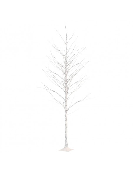 Betulla con LED Bianco Caldo 240 LED 300 cm