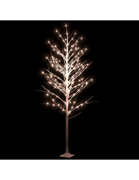 Betulla con LED Bianco Caldo 240 LED 300 cm