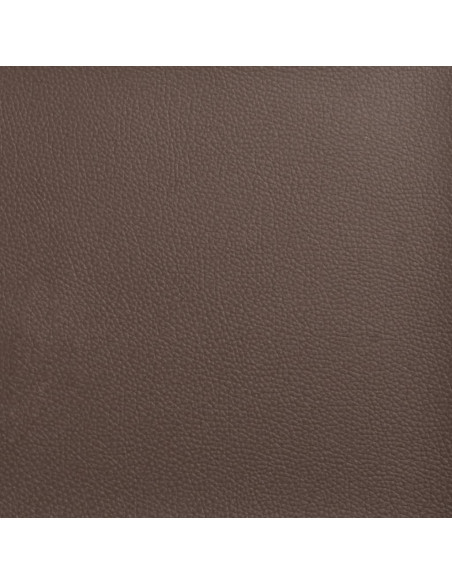 Giroletto con Testiera Marrone 160x200 cm in Similpelle