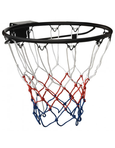 Canestro da Basket Nero 45 cm Acciaio