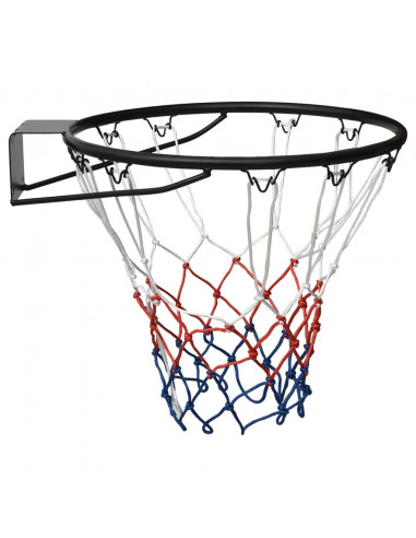 Canestro da Basket Nero 45 cm Acciaio