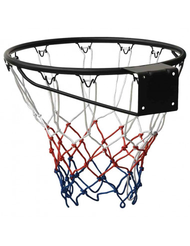 Canestro da Basket Nero 45 cm Acciaio