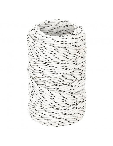 Corda Intrecciata per Barca Bianca 2mm x 25m Poliestere