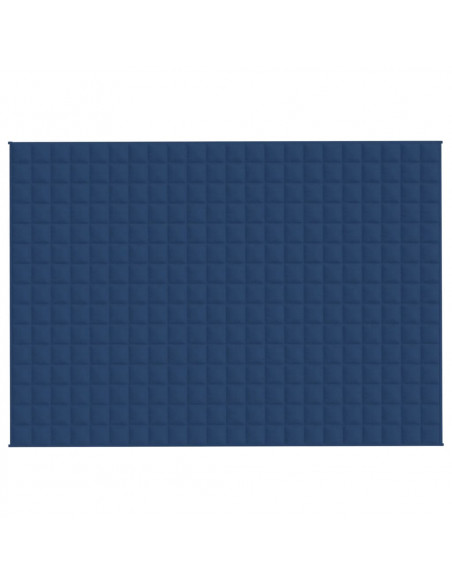 Coperta Ponderata Blu 155x220 cm 11 kg Tessuto