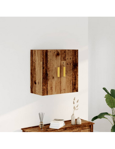 Armadietto a Muro Legno Vecchio 60x31x60 cm in Truciolato