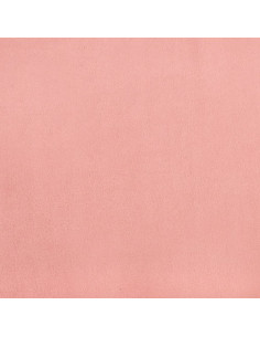 Giroletto con Testiera Rosa 80x200 cm in Velluto