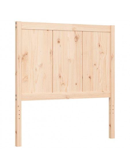 Giroletto con Testiera Small Single in Legno Massello